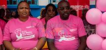 Prudential beneficial insurance se joint à la lutte contre le cancer du sein à l'hôpital laquintinie, douala cameroun.