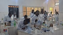Pinnacle of Success Academy in Ekoumdoum, Yaounde Accommodation Centre is hosting 156 GCE A Level candidates for practicals.