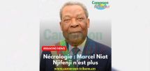 Nécrologie: Marcel Niat Njifenji n'est plus