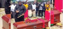 Obsèques: Anicet Ekane repose à Bomono Gare