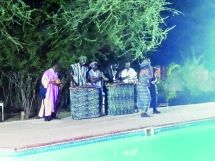 Les artistes traditionnels ont envoûté le public avec leurs chants et danses.