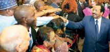 The reception given Cameroonians by President Paul Biya and wife last evening after the march-past allowed the leader to closely commune with his people and friends of the country.