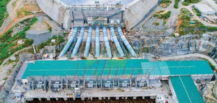 Production de l’électricité : le Barrage de Nachtigal a fait sa part