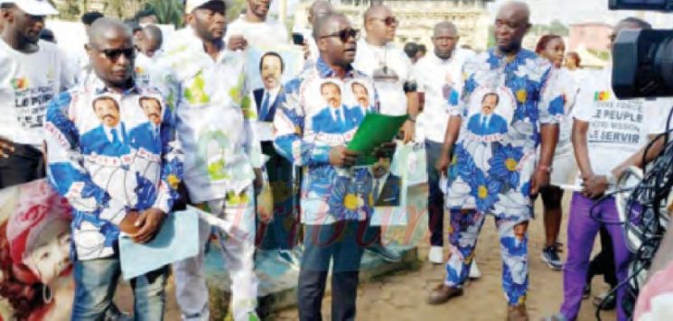 Soutien à Paul Biya: Des jeunes réitèrent leur engagement