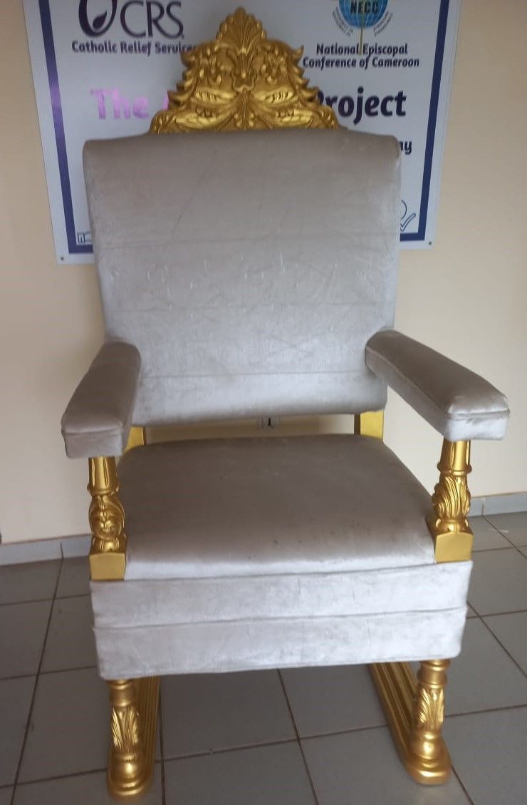 The Papal chair that catapulted Wirba Kevin Lemnyuy to international limelight.