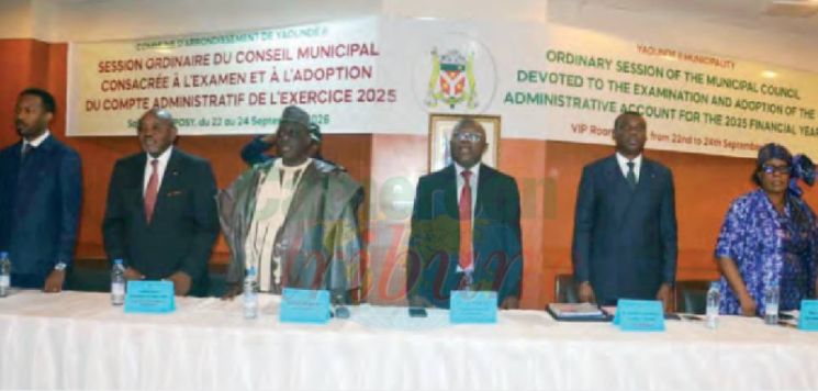 Yaoundé II: Le compte administratif de 2025 adopté