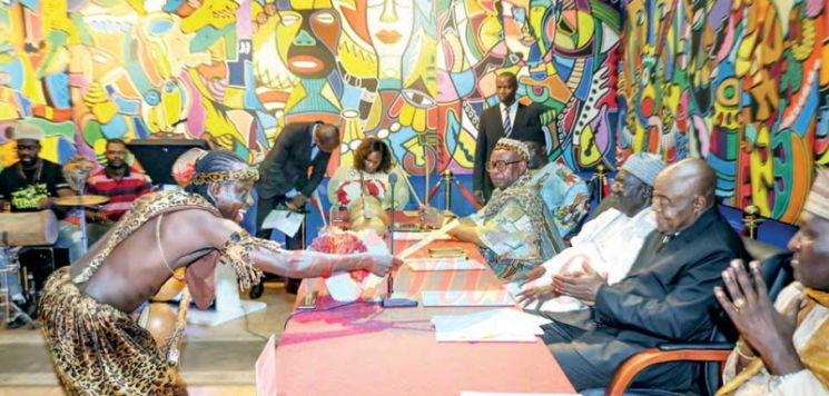 Patrimoine culturel immatériel de l’humanité : les communautés remercient le chef de l’État Patrimoine culturel immatériel de l’humanité : les communautés remercient le chef de l’État