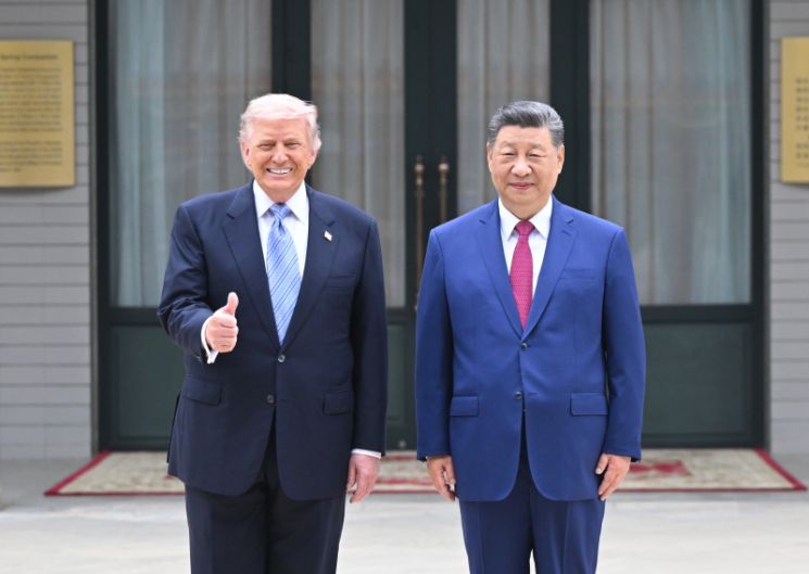 Le président chinois Xi Jinping et le président américain