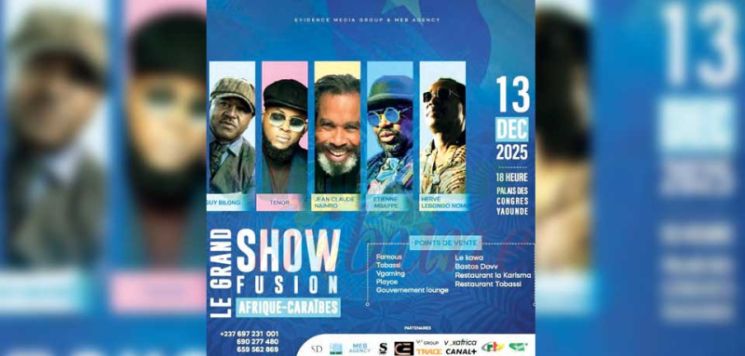 Show : constellation de stars à Yaoundé Show : constellation de stars à Yaoundé