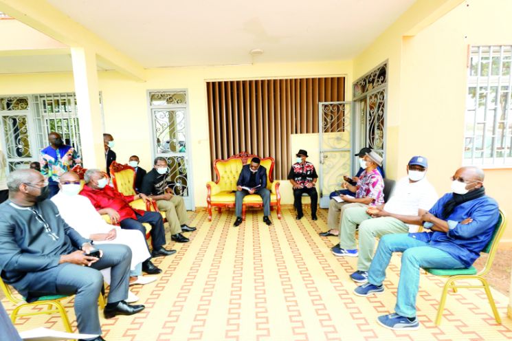 Le ministre d’Etat, SGPR, a tenu une réunion avec quelques membres du gouvernement.