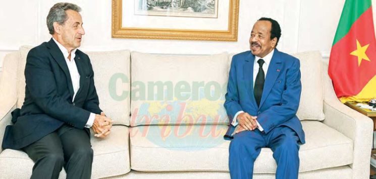 Le président de la République a reçu hier à Paris, l’ancien président français aujourd’hui avocat d’affaires, Nicolas Sarkozy. Un entretien sur les contours d’une prochaine mission économique en terre camerounaise.