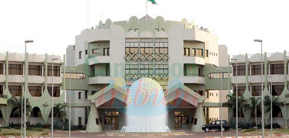 Le palais présidentiel du Burkina Faso.