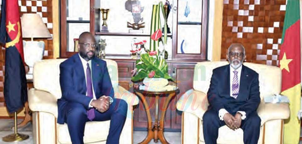 Cameroon-Angola  : MINREX Receives New Ambassador