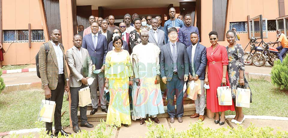 Cameroon/Korea Cooperation : MINPROFRA Bids Farewell To Scholarship Laureates Cameroon/Korea Cooperation : MINPROFRA Bids Farewell To Scholarship Laureates