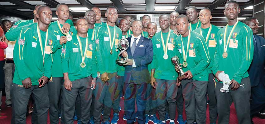 Can U17: les champions d’Afrique honorés