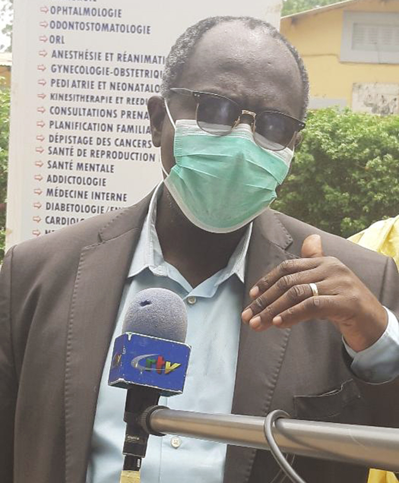 Dr Gérard Fetse Tama, directeur de l’Hôpital régional de Maroua. Dr Gérard Fetse Tama, directeur de l’Hôpital régional de Maroua.