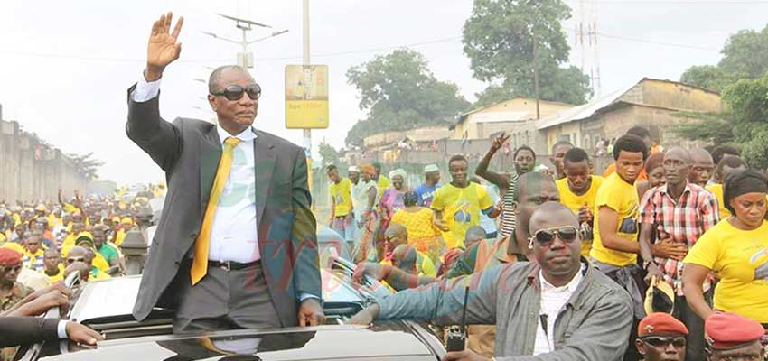 Guinée : Alpha Condé réélu Guinée : Alpha Condé réélu