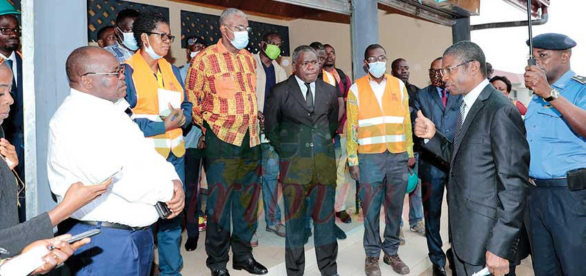 Yaoundé : le maire de la ville sur les chantiers Yaoundé : le maire de la ville sur les chantiers