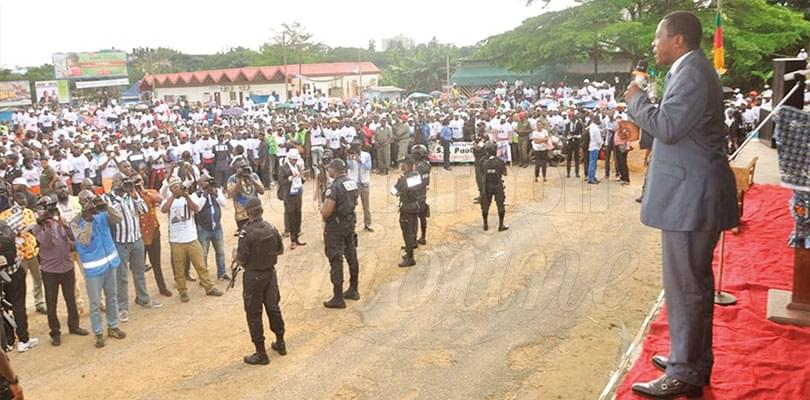 Soutien au candidat Biya: les « bendskineurs » promettent un vote massif