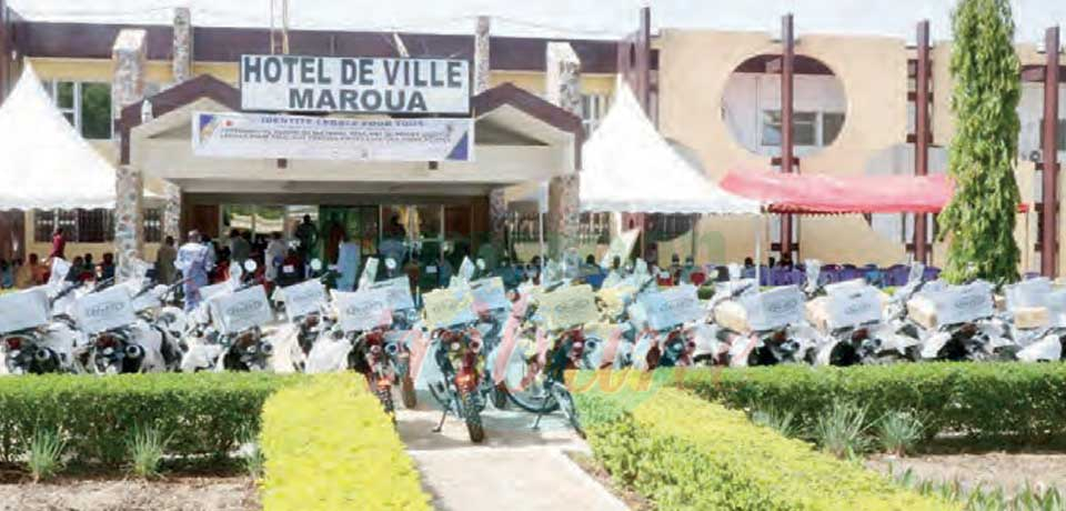 Extrême-Nord : le Bunec offre 24 motos Extrême-Nord : le Bunec offre 24 motos