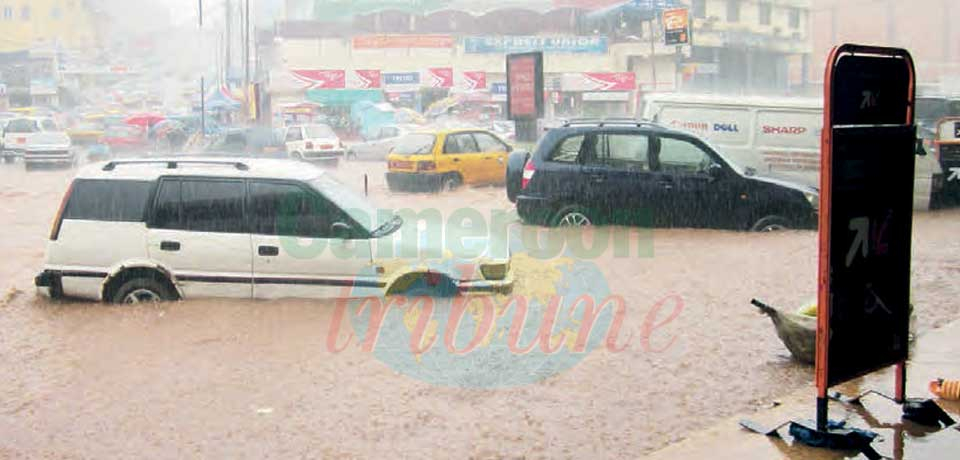 Centre-ville de Yaoundé :  les inondations ressurgissent