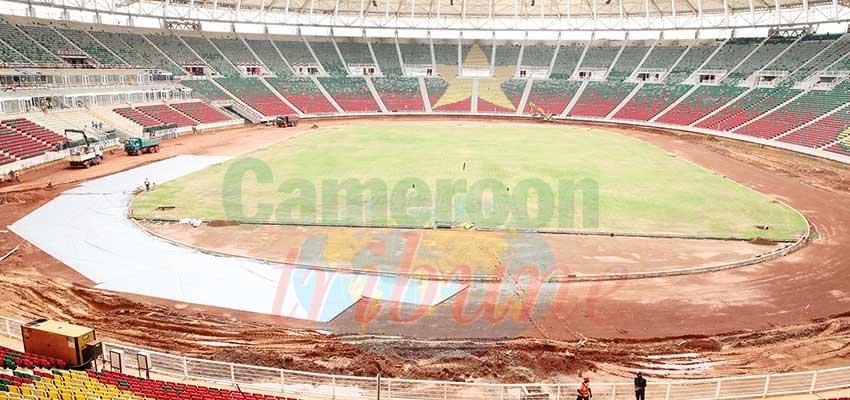 Olembe Stadium : Construction Work In Progess