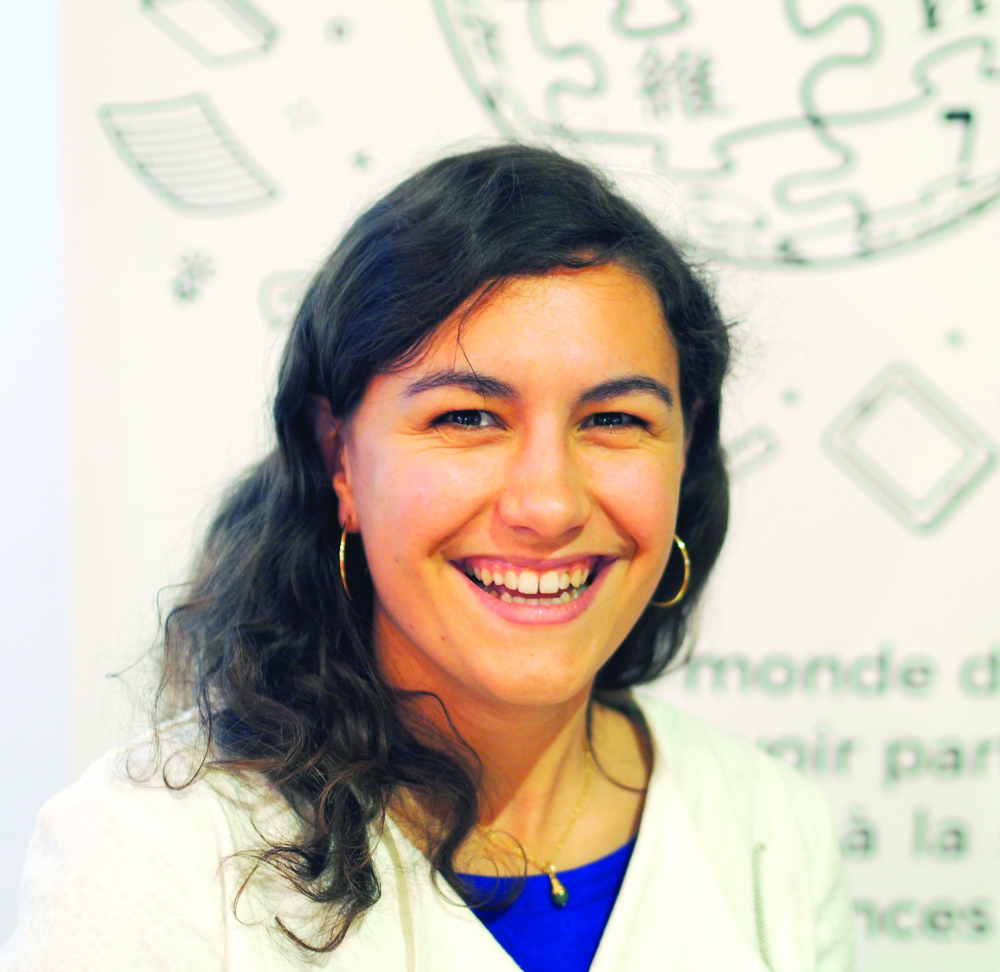 Adélaïde Calais, coordonnatrice générale de Wikimania 2026. Adélaïde Calais, coordonnatrice générale de Wikimania 2026.