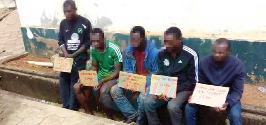 Braquages à Yaoundé : cinq suspects aux arrêts Braquages à Yaoundé : cinq suspects aux arrêts