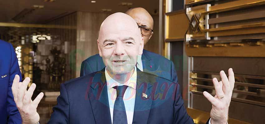 Gianni Infantino, président de la FIFA.