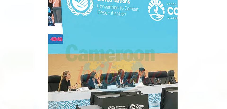 Convention des Nations unies contre la désertification: Appel à une meilleure gestion de l’eau