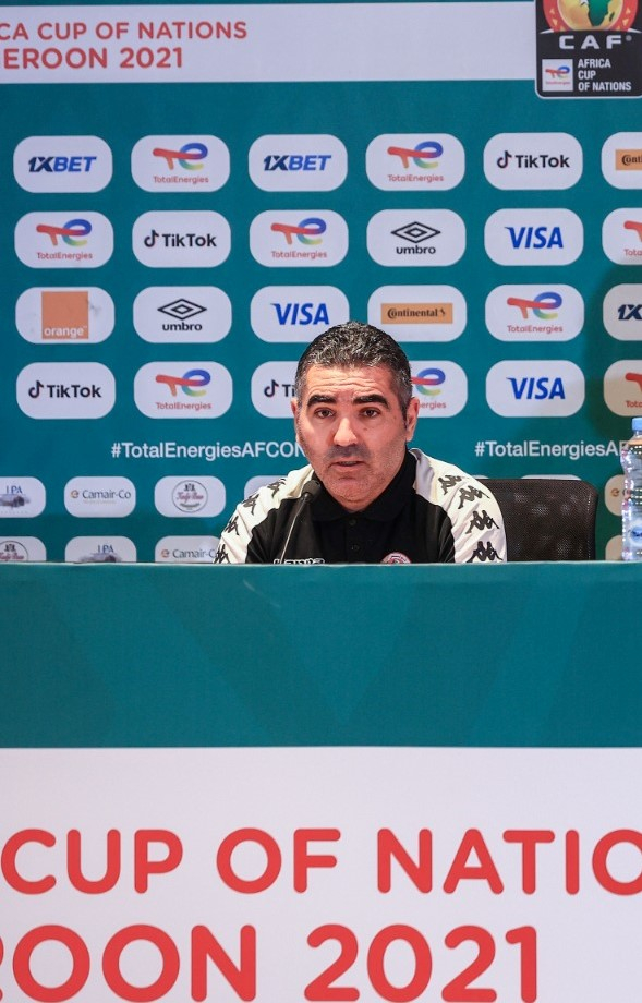 Jalel Kadri, Tunisia's Assistant Coach.
