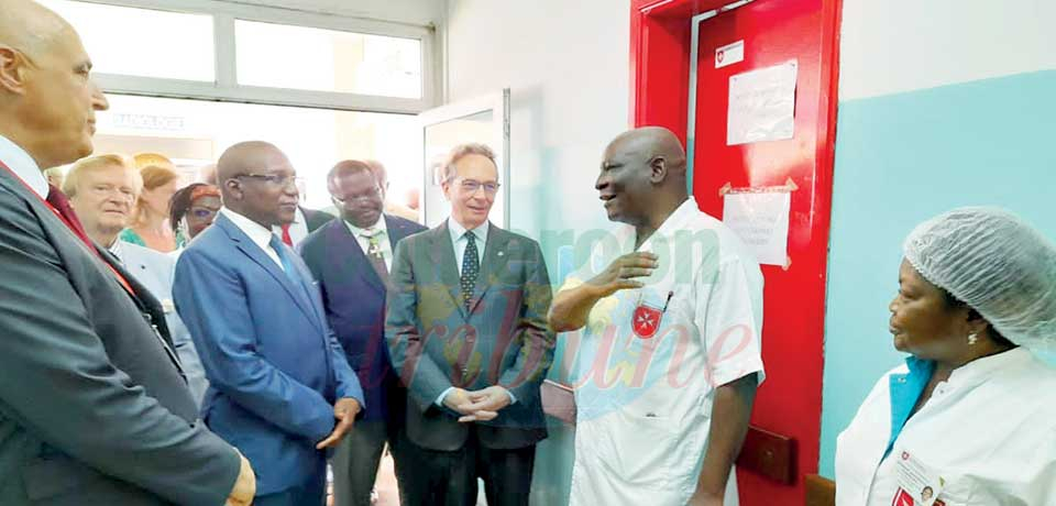 Ordre de Malte : le Grand hospitalier à Njombe