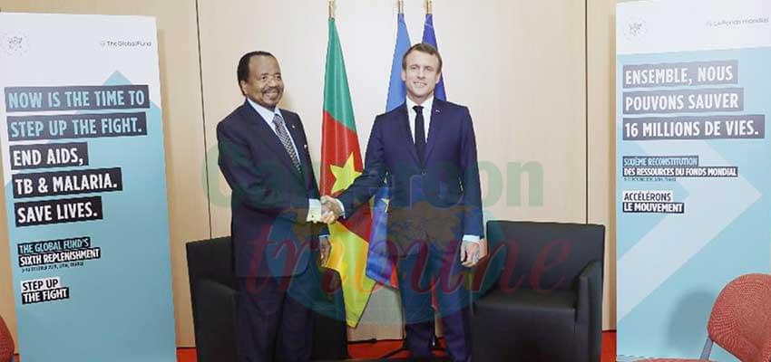 President Biya and Macron determined to keep cooperation between the two countries afloat. President Biya and Macron determined to keep cooperation between the two countries afloat.