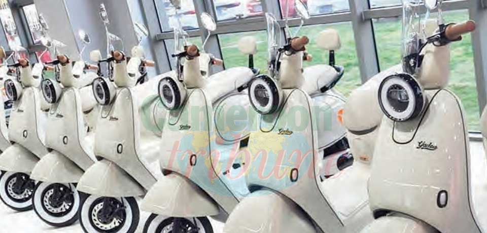 Les scooters électriques rencontrent un franc succès en chine.