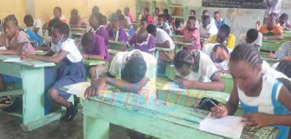 Government Common Entrance  : Pupils Write In Tranquillity