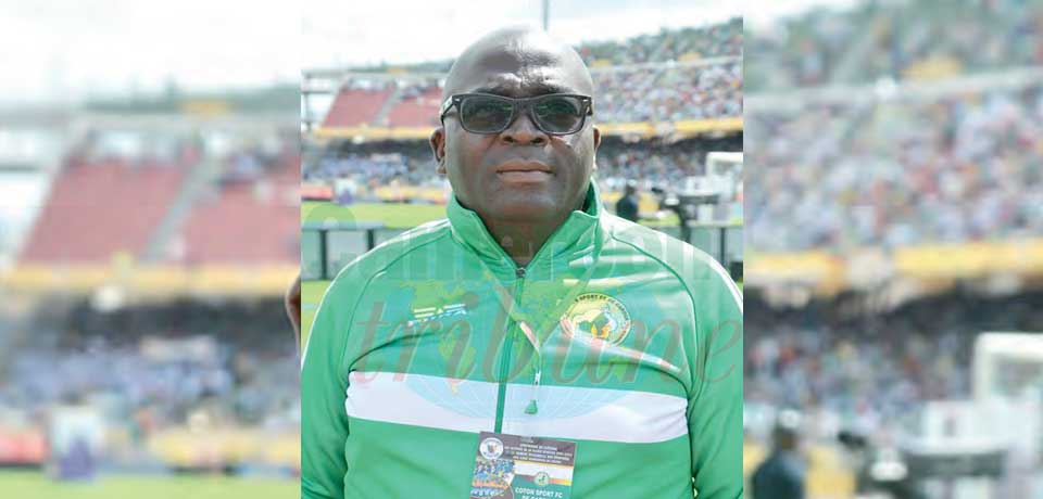 François Ngoumou, instructeur fédéral à la direction technique nationale de football du Cameroun.