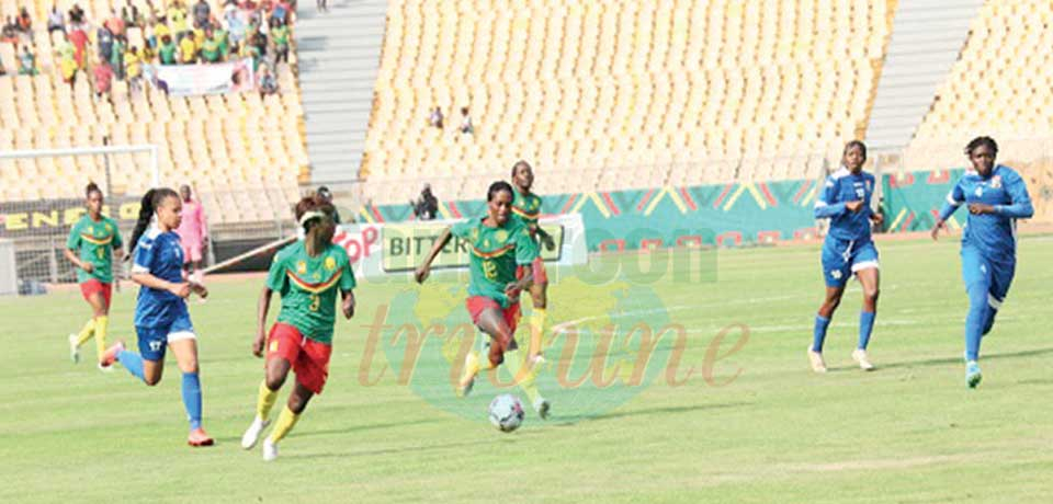 The Lionesses are almost through to the AFCON.