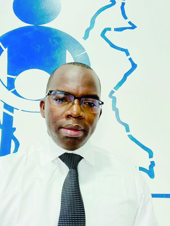 Dr Shalom Tchokfe Ndoula, Permanent Secretary of the Expanded Program of Immunization of Cameroon. Dr Shalom Tchokfe Ndoula, Permanent Secretary of the Expanded Program of Immunization of Cameroon.