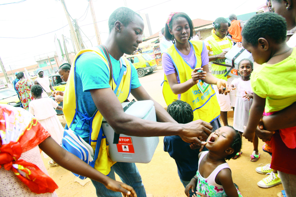 Lutte contre la poliomyélite :  plus de 6 millions d’enfants ciblés