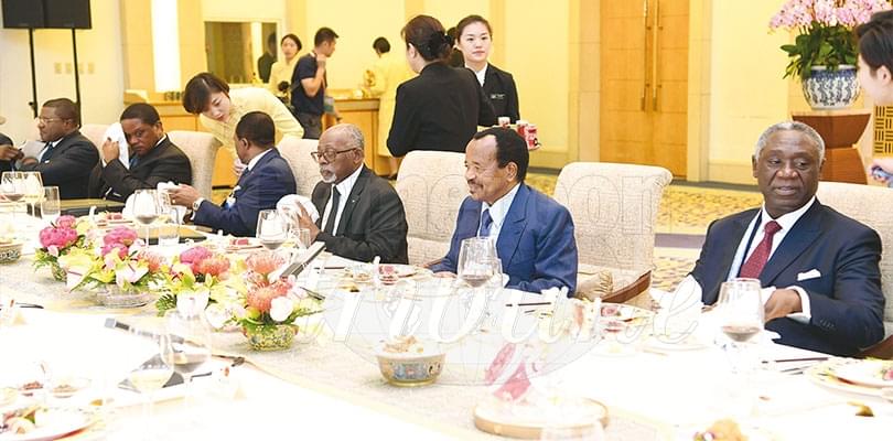 Un dîner pour célébrer la grande amitié