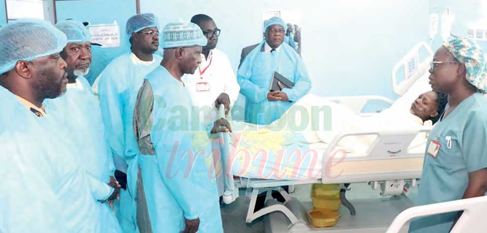 Ndogbong Gas Explosion : Minister Visits Victims