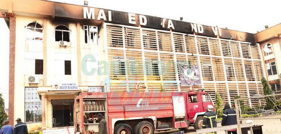 Incendie à la mairie de Yaoundé VI : le service de l'état civil réduit en cendres