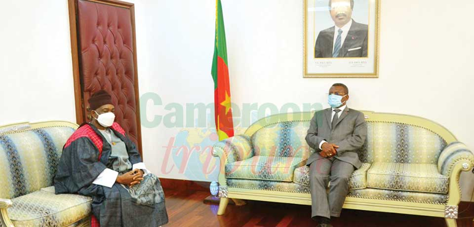 Star Building : PM Receives Lamido of Ngaoundere Star Building : PM Receives Lamido of Ngaoundere