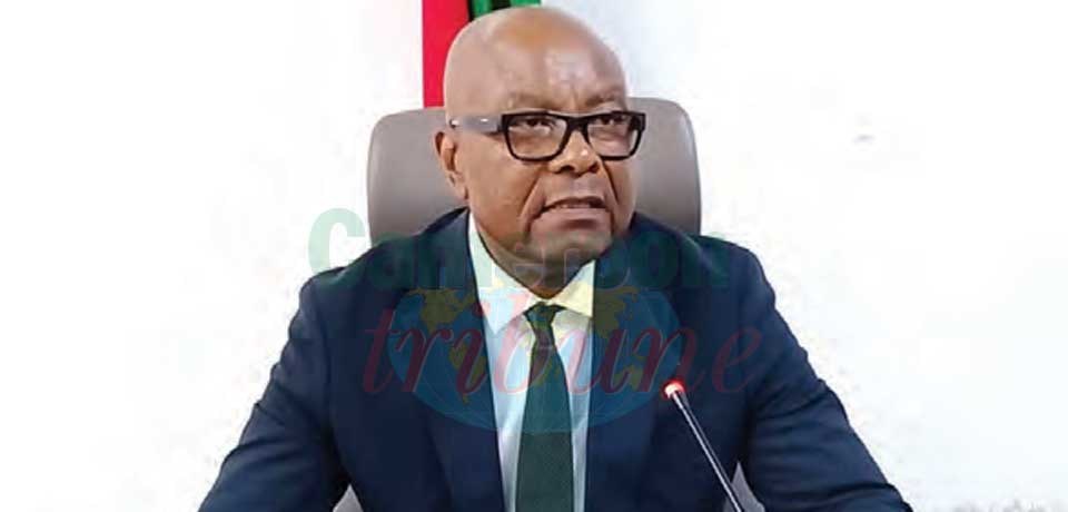 Dieudonné Emmanuel Pegnyemb, recteur de l’Université de Bertoua.