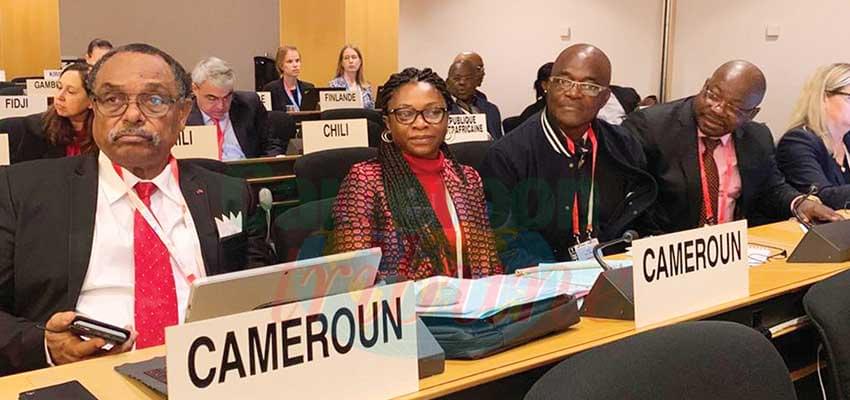 La délégation camerounaise à Genève. La délégation camerounaise à Genève.