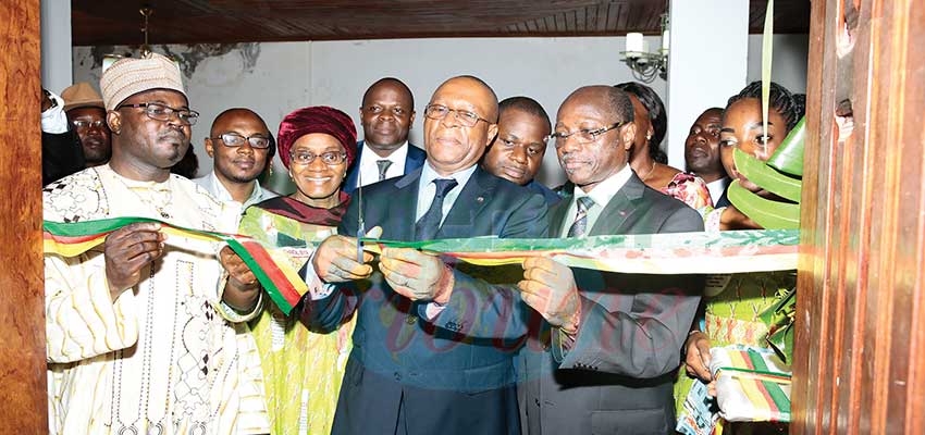 Naseri Paul Bea opens Ngoumou population to using ICT to curb HIV/STIs. Naseri Paul Bea opens Ngoumou population to using ICT to curb HIV/STIs.