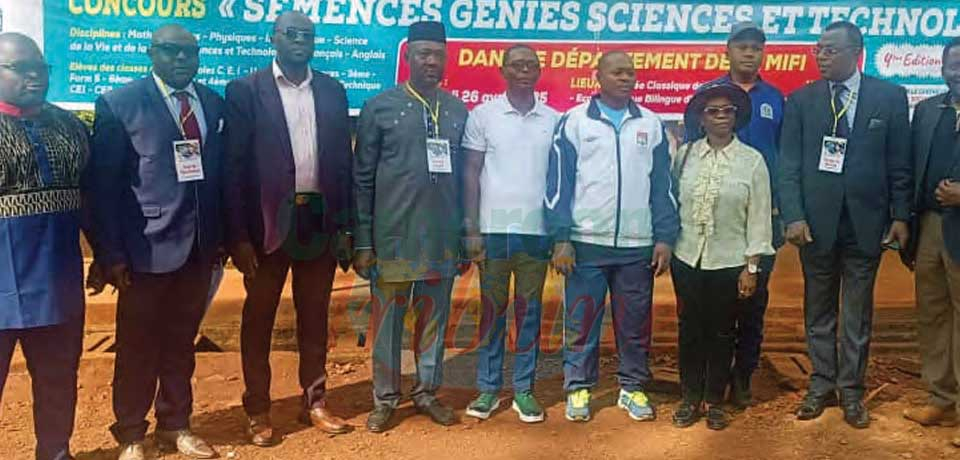 Bafoussam: Le génie scientifique et technologique encouragé Bafoussam: Le génie scientifique et technologique encouragé