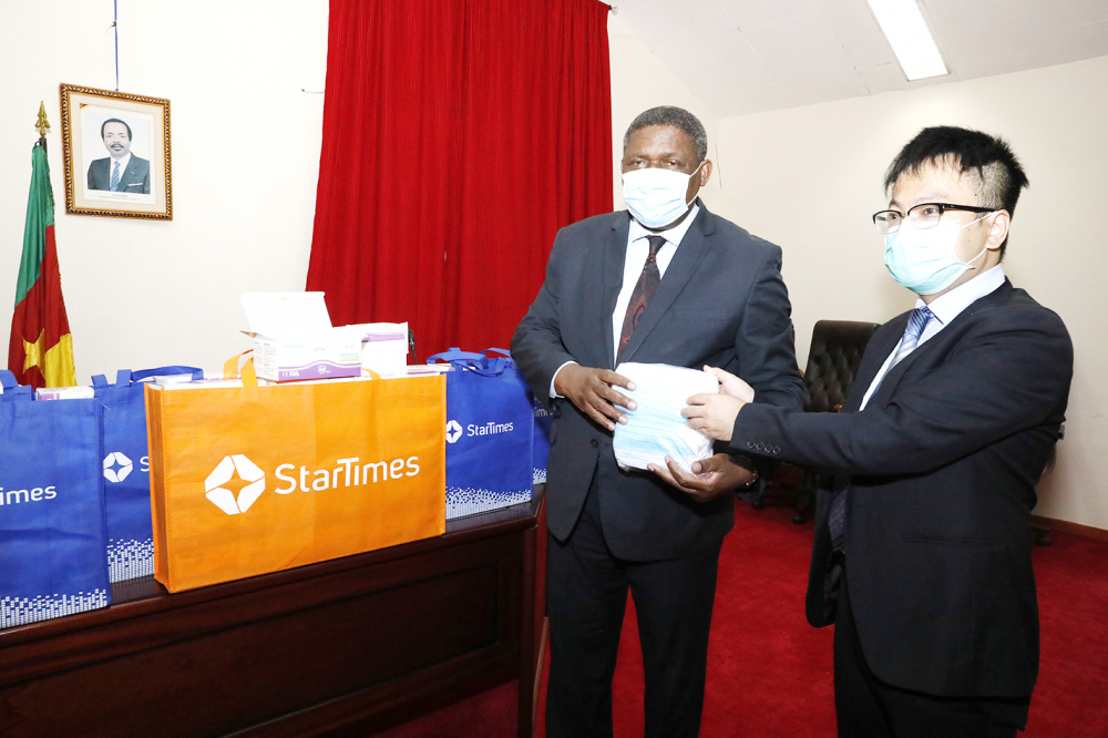 StarTimes Group Offers 3,500 Face Masks StarTimes Group Offers 3,500 Face Masks