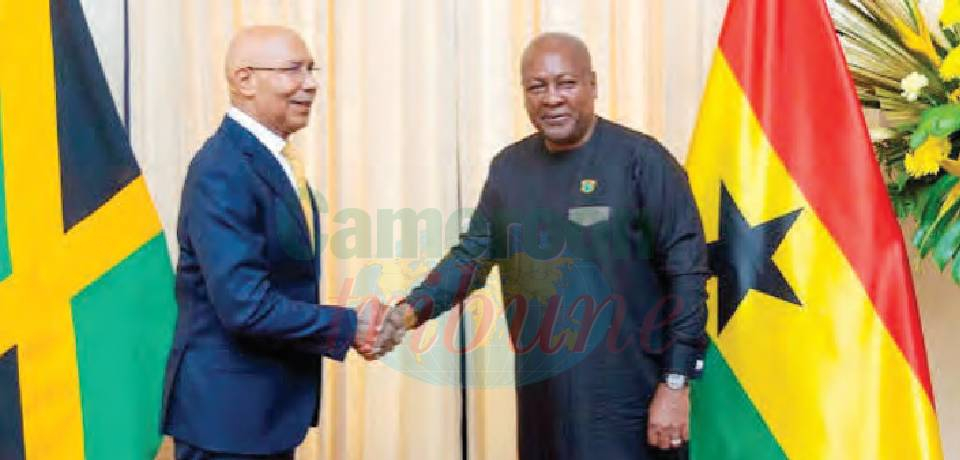 Ghana-Jamaïque: Engagement mutuel
