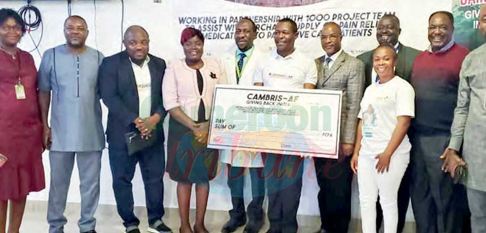 Bringing Relief To Palliative Patients : Organisation Donates FCFA 2.6 Million Bringing Relief To Palliative Patients : Organisation Donates FCFA 2.6 Million